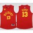 Indiana Pacers #13 Paul George Red Hickory Stitched NBA Jersey
