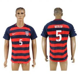 USA #5 Besler Away Soccer Country Jersey