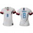 Womens USA #8 Dempsey Home Soccer Country Jersey