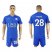 Leicester City #28 Fuchs Home Soccer Club Jersey