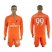 AC Milan #99 Donnarumma Orange Goalkeeper Long Sleeves Soccer Club Jersey