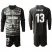 Atletico Madrid #13 Oblak Black Goalkeeper Long Sleeves Soccer Club Jersey