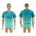 Barcelona Blank Sec Away Soccer Club Jersey