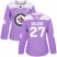 Adidas Winnipeg Jets #27 Nikolaj Ehlers Purple Authentic Fights Cancer Womens Stitched NHL Jersey