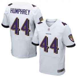 Nike Baltimore Ravens #44 Marlon Humphrey White Mens Stitched NFL New Elite Jersey