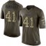 Nike New Orleans Saints #41 Alvin Kamara Green Mens Stitched NFL Limited 2015 Salute To Service Jersey