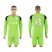 Liverpool #13 Manninger Green Goalkeeper Long Sleeves Soccer Club Jersey