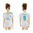 Womens Real Madrid #9 Benzema Home Soccer Club Jersey