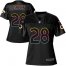 Nike Washington Football Team #28 Darrell Green Black Womens NFL Fashion Game Jersey