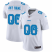 Detroit Lions Custom White Mens Nike Team Logo Dual Overlap Limited NFL Jersey