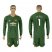 Manchester United #1 De Gea Green Goalkeeper Long Sleeves Soccer Club Jersey
