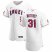 Los Angeles Angels #31 Ty Buttrey Mens Nike White Home 2020 Authentic Player MLB Jersey