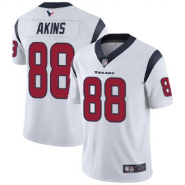 Nike Houston Texans #88 Jordan Akins White Mens Stitched NFL Vapor Untouchable Limited Jersey