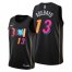 Miami Miami Heat #13 Bam Adebayo Mens 2021-22 City Edition Black NBA Jersey Mens