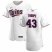 Minnesota Twins #43 Lewis Thorpe Mens Nike White Home 2020 Authentic Player MLB Jersey