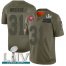 Nike San Francisco 49ers #31 Raheem Mostert Camo Super Bowl LIV 2020 Mens Stitched NFL Limited 2019 Salute To Service Jersey