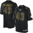 Nike Pittsburgh Steelers #43 Troy Polamalu Black Mens Stitched NFL Impact Limited Jersey