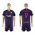 Barcelona #17 Elhadda Away Soccer Club Jersey