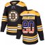 Adidas Boston Bruins #90 Marcus Johansson Black Home Authentic USA Flag Stitched NHL Jersey