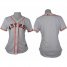 Houston Astros Blank White Home Womens Stitched MLB Jersey