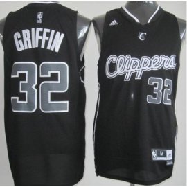 Revolution 30 Los Angeles Clippers #32 Blake Griffin Black Swingman NBA Jerseys Cheap