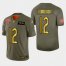 Chicago Chicago Bears #12 Allen Robinson II Mens Nike Olive Gold 2019 Salute to Service Limited NFL 100 Jersey