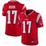 Nike New England Patriots #17 Antonio Brown Red Youth Stitched NFL Limited Inverted Legend Jersey