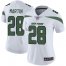 Nike New York Jets #28 Curtis Martin White Womens Stitched NFL Vapor Untouchable Limited Jersey