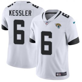 Nike Jacksonville Jaguars #6 Cody Kessler White Mens Stitched NFL Vapor Untouchable Limited Jersey