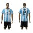 Argentina #13 Funes Home Soccer Country Jersey
