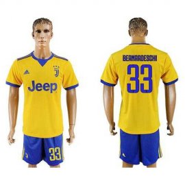 Juventus #33 Bernardeschi Away Soccer Club Jersey