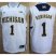 Michigan Wolverines 1 Glenn Robinson III Big 10 Patch White NCAA Basketball Jerseys
