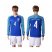 Brazil #4 David Luiz Away Long Sleeves Soccer Country Jersey