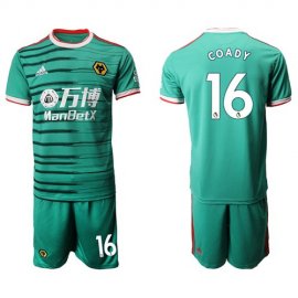 Wolves #16 Coady Third Soccer Club Jersey