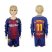 Barcelona #11 O.Dembele Home Long Sleeves Kid Soccer Club Jersey