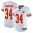 Nike Kansas City Chiefs #34 Darwin Thompson White Womens Super Bowl LV Bound Stitched NFL Vapor Untouchable Limited Jersey