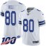 Nike Dallas Cowboys #80 Blake Bell White Youth Stitched NFL 100th Season Vapor Untouchable Limited Jersey