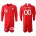 Chile Personalized Home Long Sleeves Soccer Country Jersey