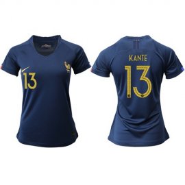Womens France #13 Kante Home Soccer Country Jersey