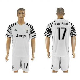 Juventus #17 Mandzukic SEC Away Soccer Club Jersey