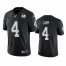 Nike Las Vegas Raiders #4 Derek Carr Black 60th Anniversary Vapor Limited Stitched NFL 100th Season Jersey