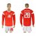 Russia #28 Smolnikov Red Home Long Sleeves Soccer Country Jersey