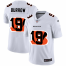 Cincinnati Cincinnati Bengals #9 Joe Burrow White Mens Nike Team Logo Dual Overlap Limited NFL Jersey