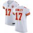 Nike Kansas City Chiefs #17 Chris Conley White Mens Stitched NFL Vapor Untouchable Elite Jersey