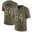 Nike Minnesota Vikings #84 Randy Moss Olive/Camo Mens Stitched NFL Limited 2017 Salute To Service Jersey