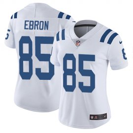 Nike Indianapolis Colts #85 Eric Ebron White Womens Stitched NFL Vapor Untouchable Limited Jersey