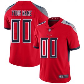 Nike Tennessee Titans Customized Red Mens Stitched NFL Limited Inverted Legend Jersey