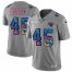 Jacksonville Jaguars #45 KLavon Chaisson Mens Nike Multi-Color 2020 NFL Crucial Catch NFL Jersey Greyheather