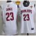 Womens Cavaliers #23 LeBron James White The Finals Patch Fashion Stitched NBA Jersey