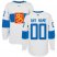 Mens Adidas Team Finland Personalized Authentic White Home 2016 World Cup NHL Jersey